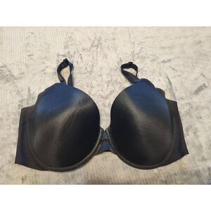 Warner's Womens No Side Effects Underwire Bra 01356 Black 38D